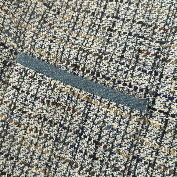NEW Veronica Beard Darla Tweed Lady Jacket Blazer in Blue Multi | size 4 - Picture 11 of 14